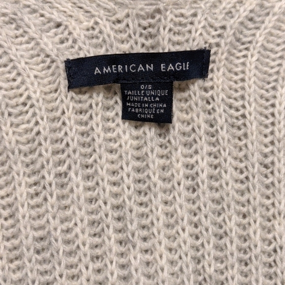 American Eagle Women's Sweater Poncho - Picture 3 of 3